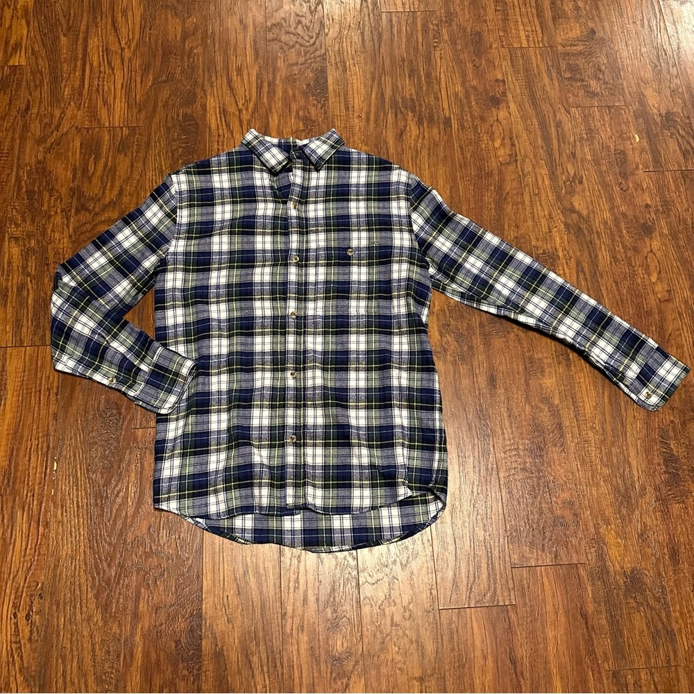KJP Plaid Flannel Made in USA XS
